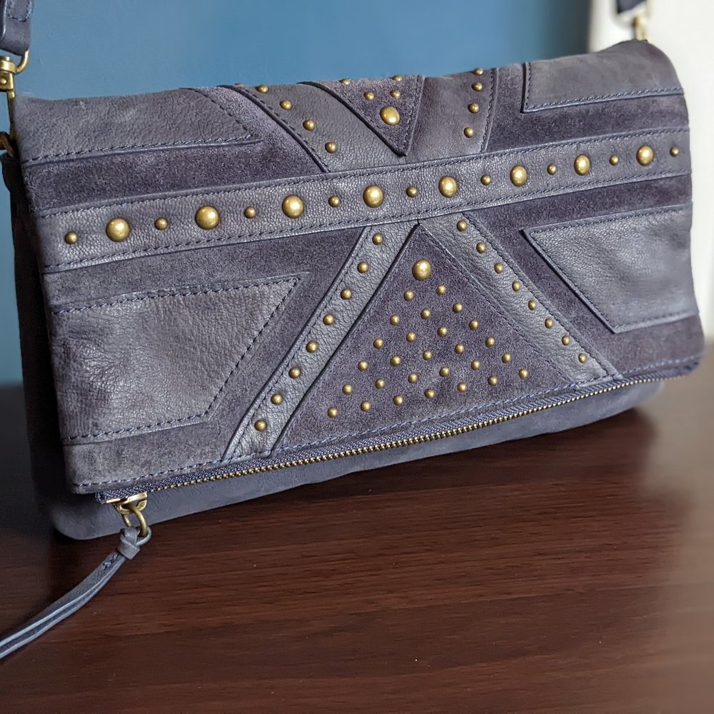 Lucky Brand studded leather crossbody